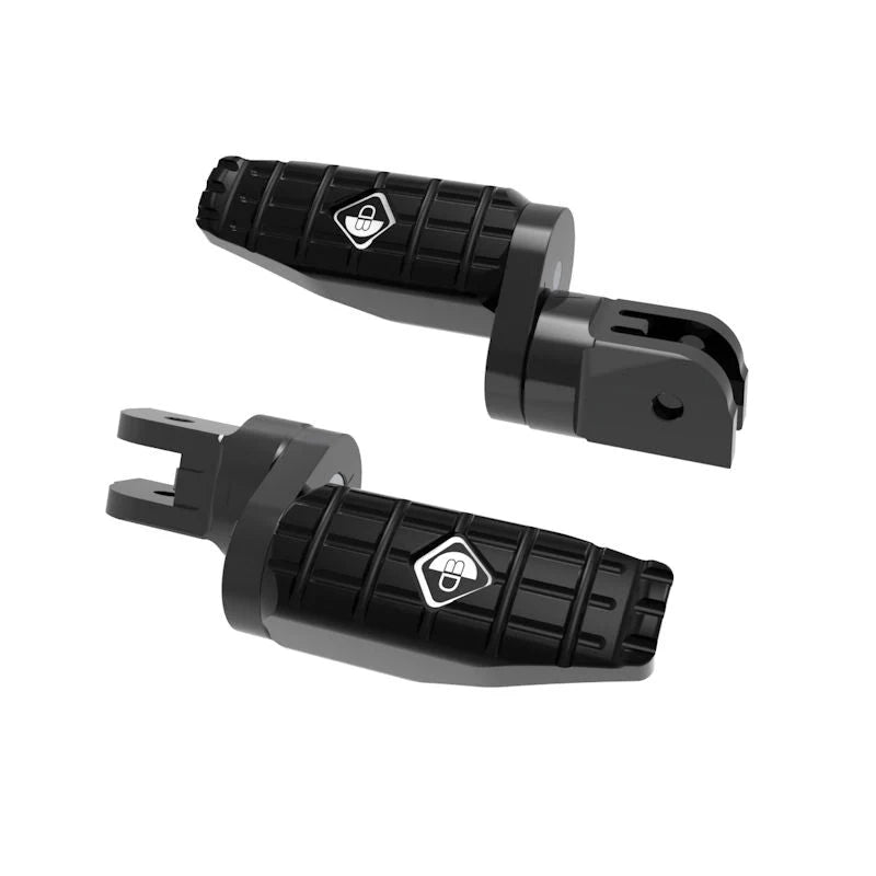 Ducabike DBK CNC Machined Rider Adjustable Footpegs For Diavel V4 - Black