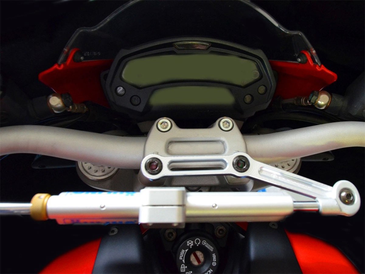 Ducabike DBK SAS06 Kit Mount Steering Damper M796 / 1100 Evo - SILVER