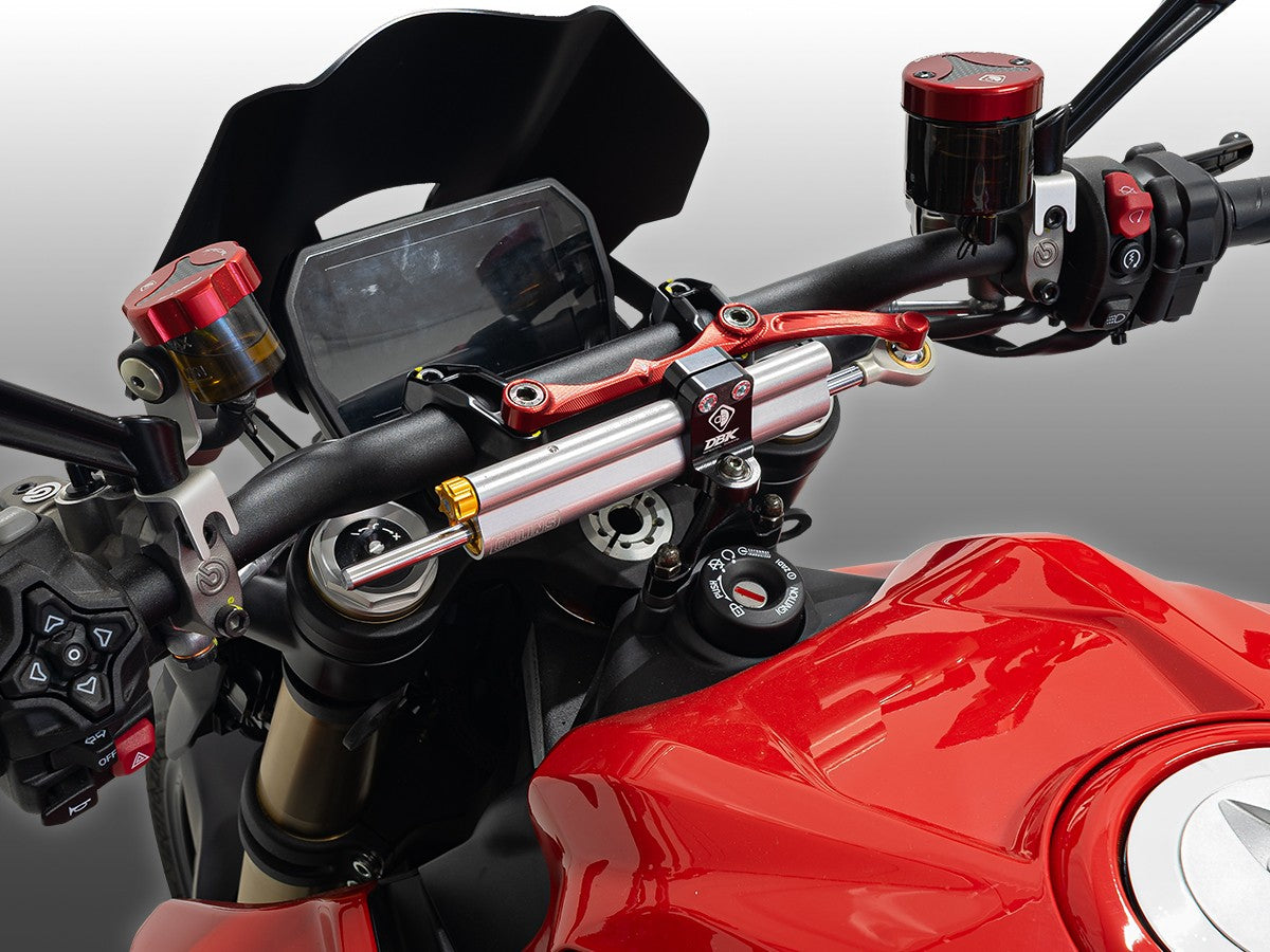 Ducabike DBK Steering Damper Bracket Ducati Streetfighter / Monster V2 2025