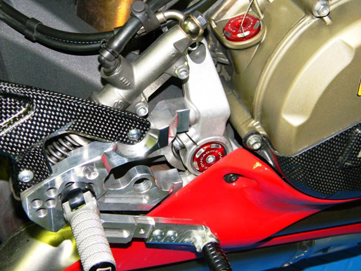 Ducabike DBK TT119902 Frame Caps 899 / 1199 Panigale Bicolor