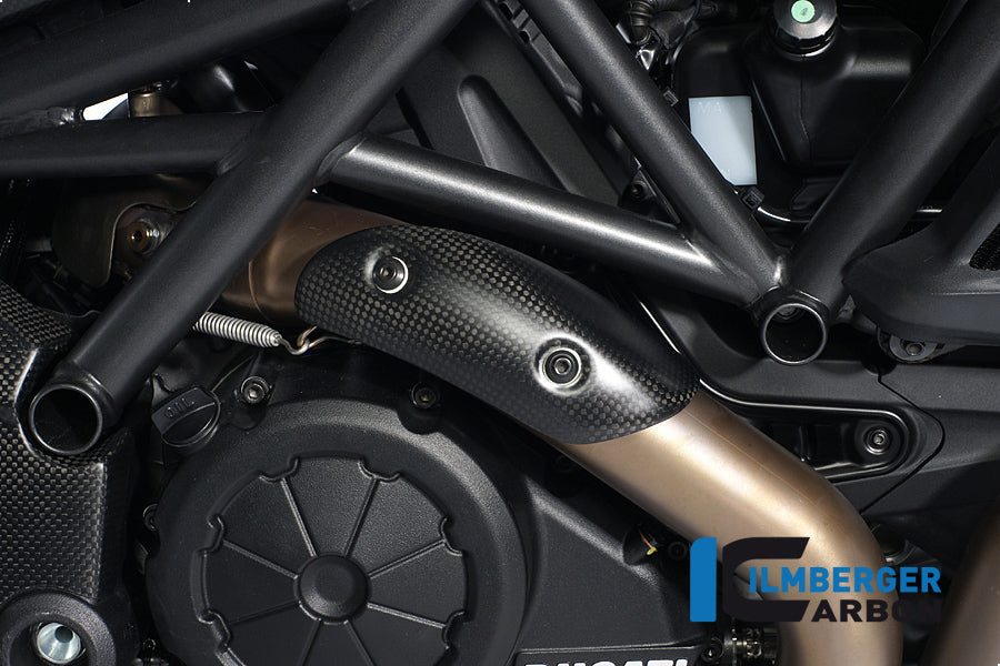 Ilmberger Carbon Exhaust Heat Shield At The Manifold Carbon