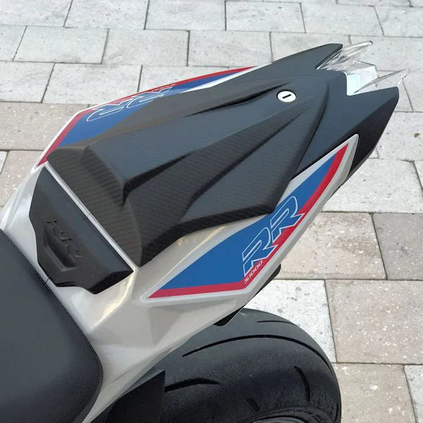 FullSix Carbon Fiber Passenger Seat Tail Cap For BMW S1000RR 2015-2018