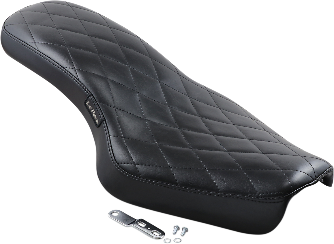 Le Pera Cobra Full-Length Seat - Diamond - Black - XL '04-'22
