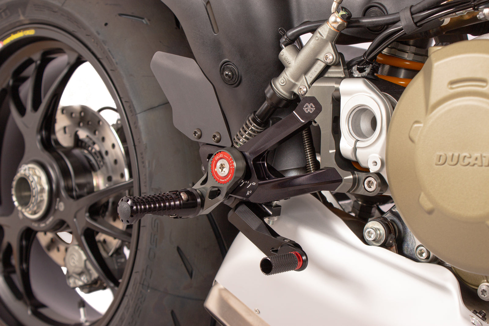 Gilles Tooling Rearset MUE2 Black