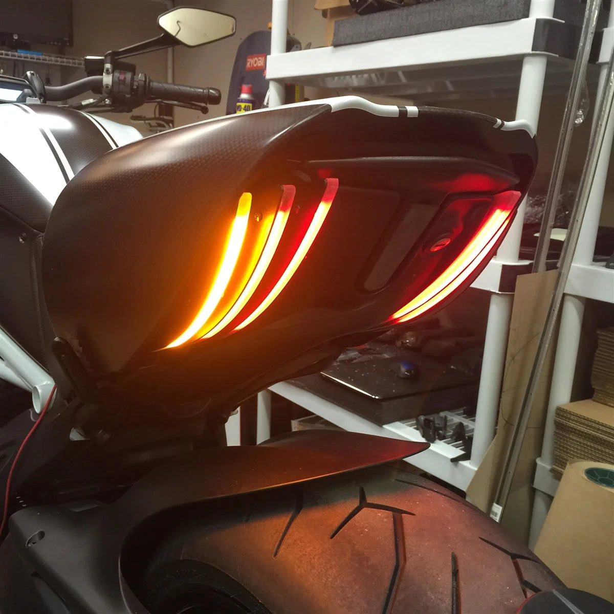NRC Ducati Diavel Rear Turn Signals (2010 - 2019)