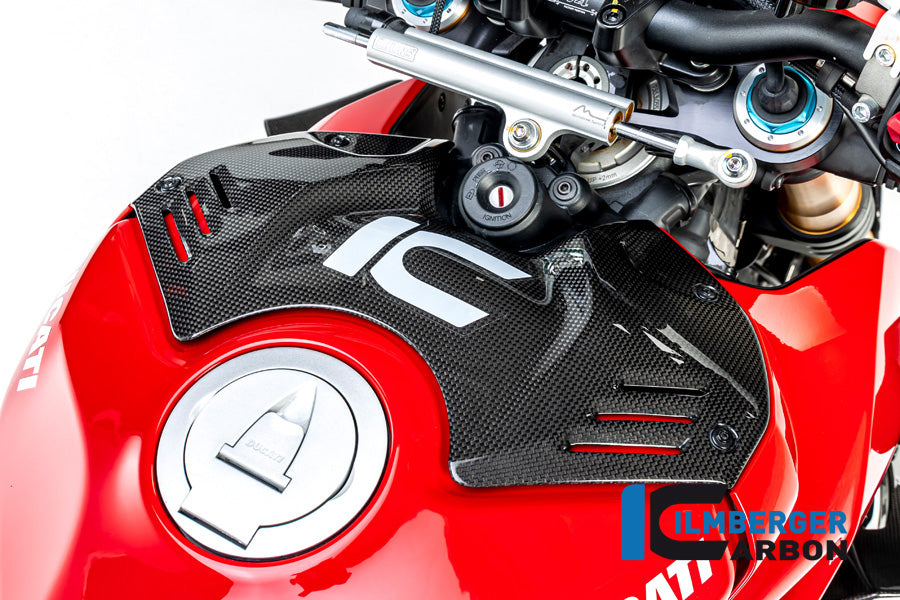 Ilmberger Carbon Tank Panel Front V4 Ducati Streetfighter