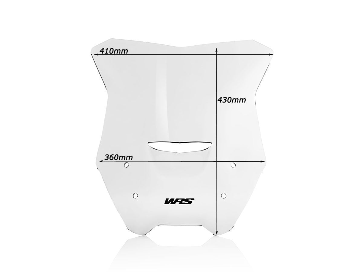 WRS Touring Windscreen BMW R1200R 2015-2018