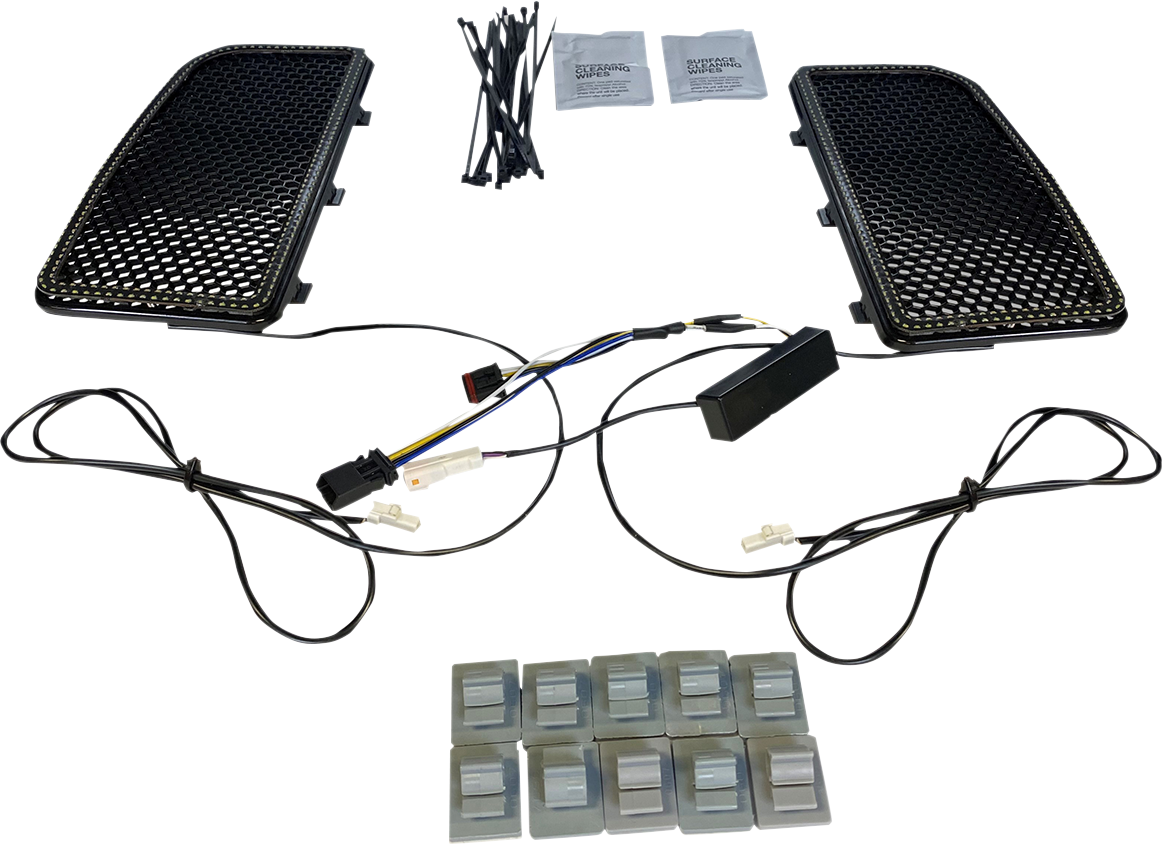 Custom Dynamics Lower Fairing Light Inserts