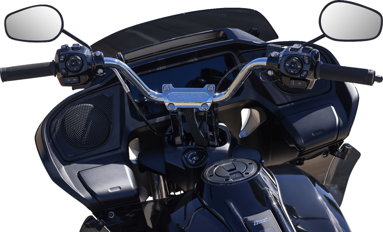 Thrashin Supply CO. 1" Handlebar - High Bend - Chrome