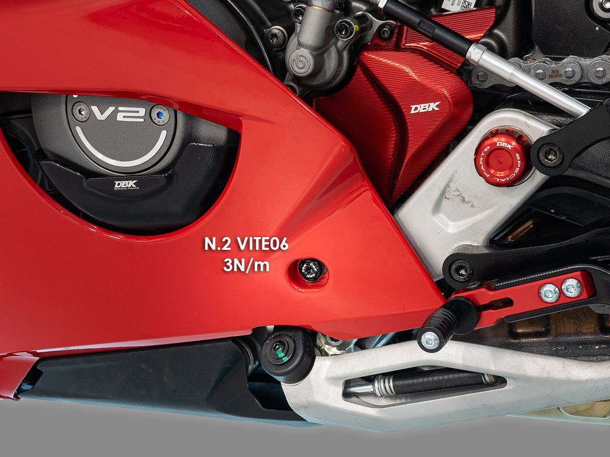 Ducabike DBK KVT110 - Panigale V2 My 2025 Lower Frame Screws Kit