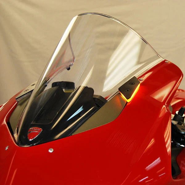 NRC Mirror Block Off Plate LED Turn Signals For Panigale V4 V4S V4R