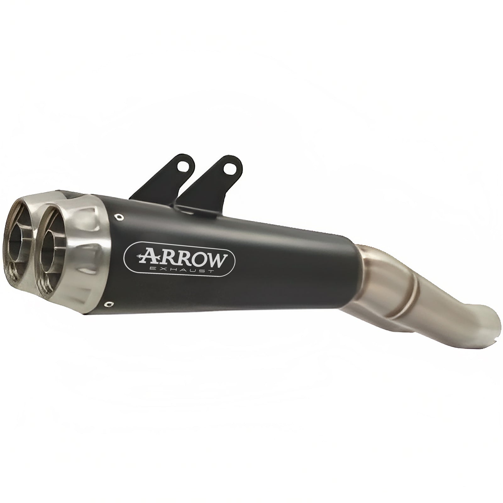 Arrow 71895PRN Pro-Race Nichrom Dark Slip Ons (Right & Left)
