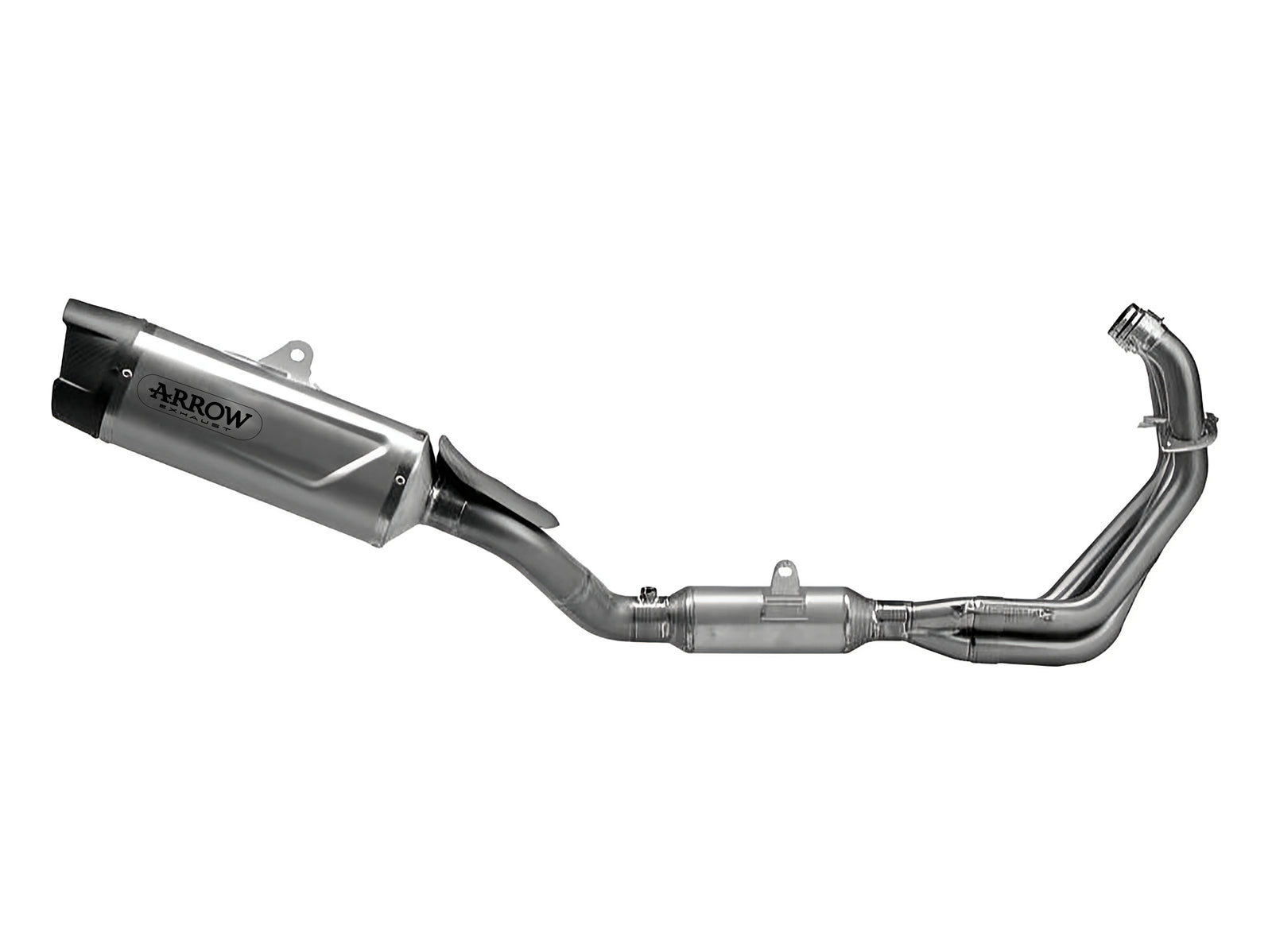 Arrow 71989PK Homologated Full System With Indy Race Evo Titanium Slip On