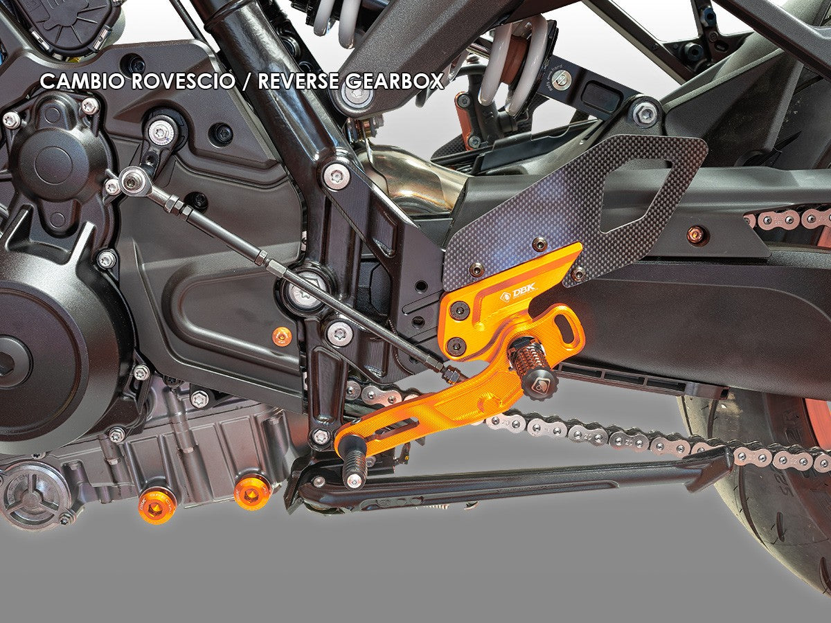 Ducabike DBK PRKTM01 KTM 990 Duke Adjustable Pilot Rearsets Kit