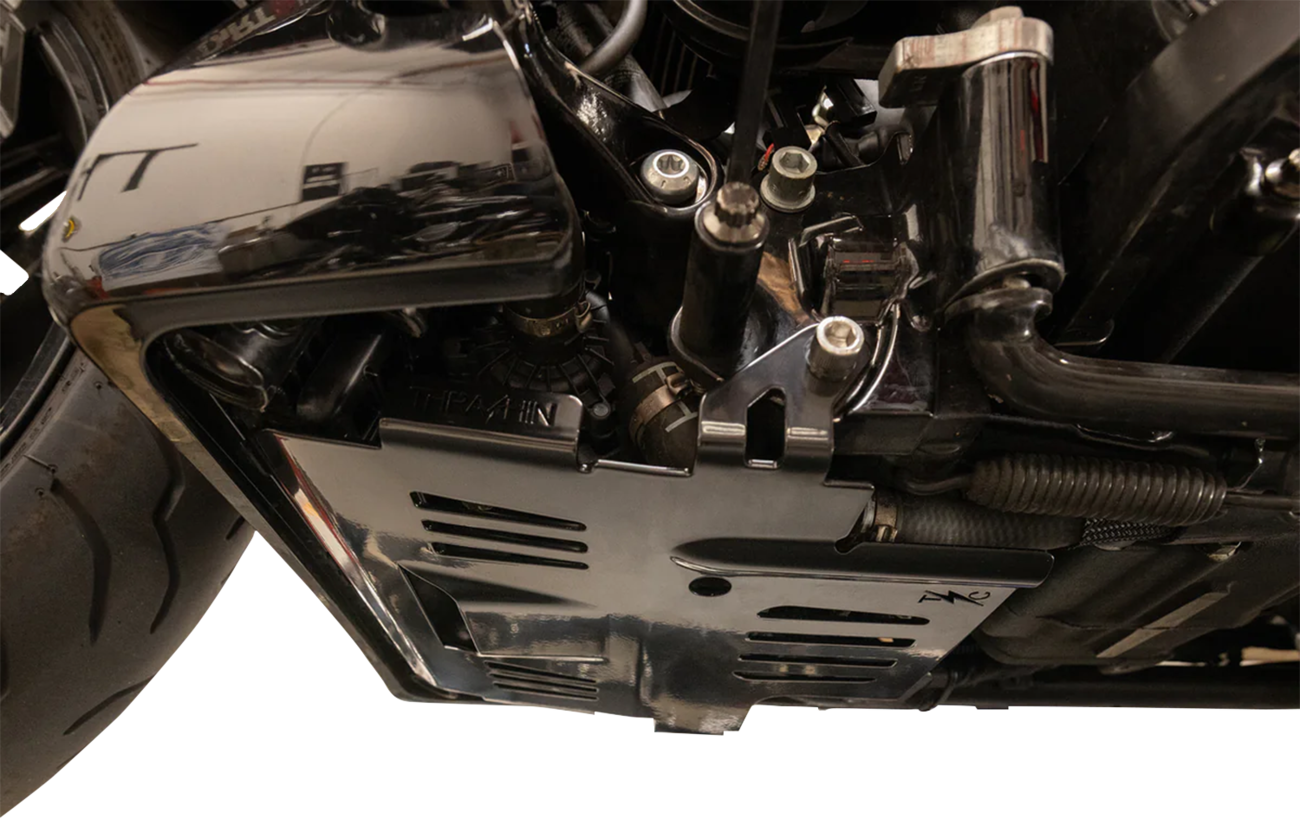 Thrashin Supply CO. Skid Plate - Black - HD Touring