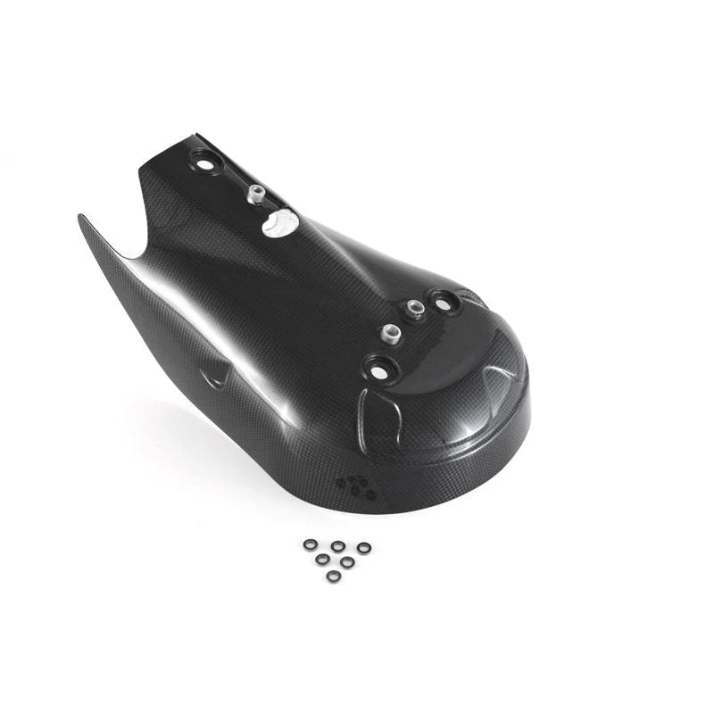Fullsix Carbon Fiber Exhaust Heat Shield Cover For Ducati Panigale V2