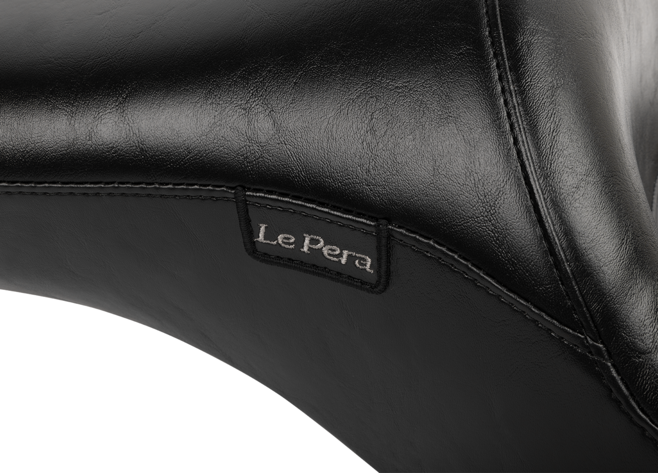 Le Pera Maverick Seat - Without Backrest - Smooth - Black - FLH/FLT '23-'25