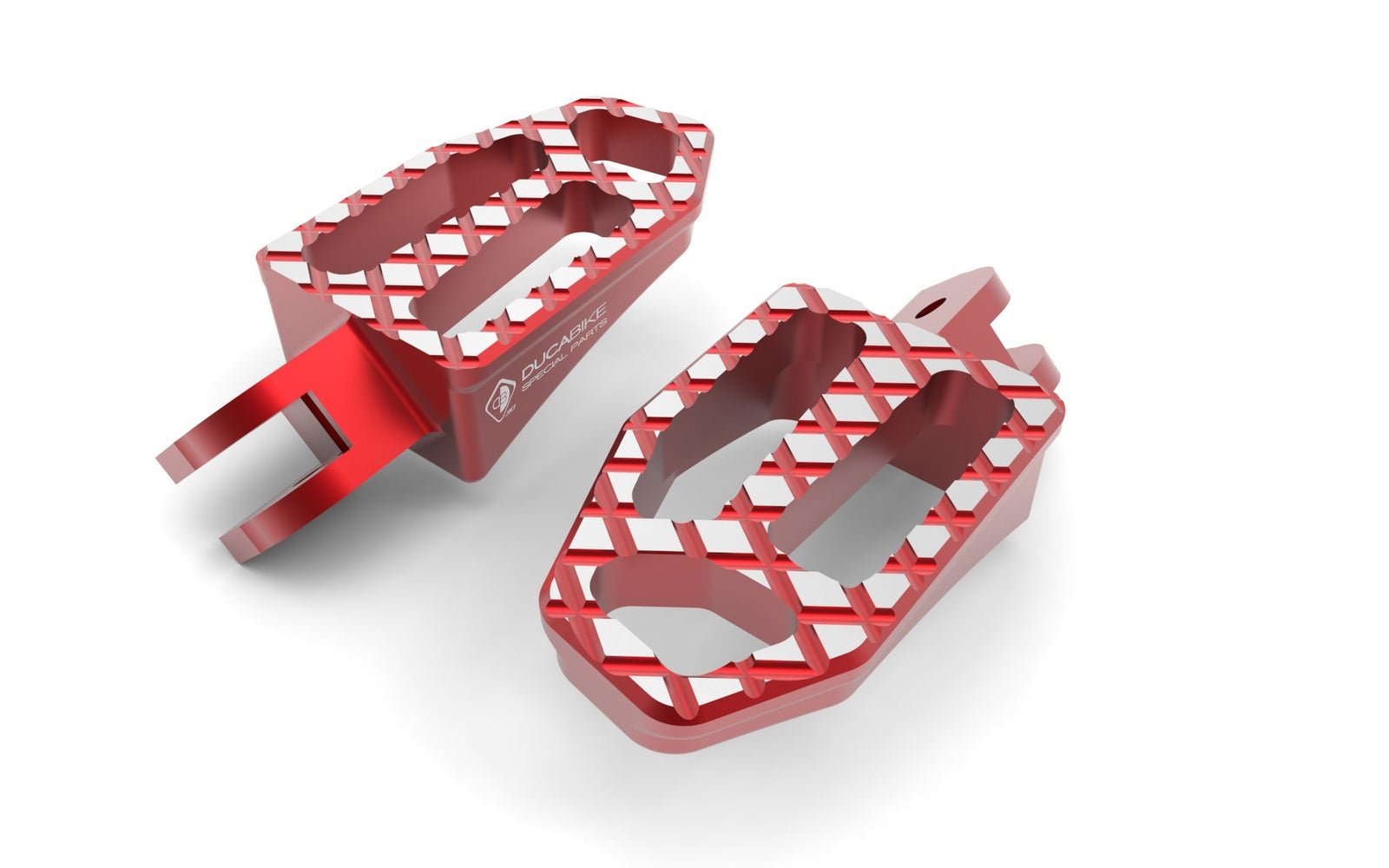 Ducabike DBK PPDV09 Pilot Footpegs - RED