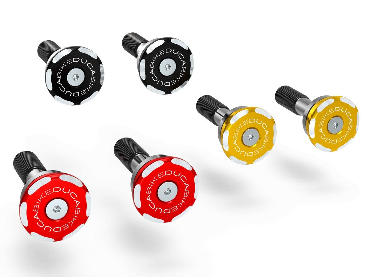 Ducabike DBK TTV401 SFV4 / V4 Kit Frame Plugs Bicolor