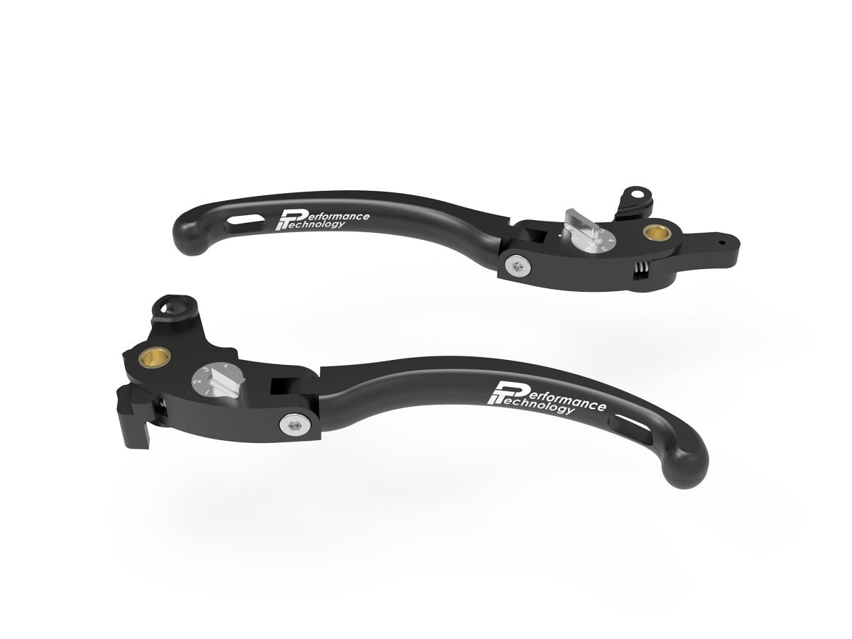 Ducabike DBK LE20 BMW Brake / Clutch Adjustable Levers Eco GP 1 - BLACK-SILVER