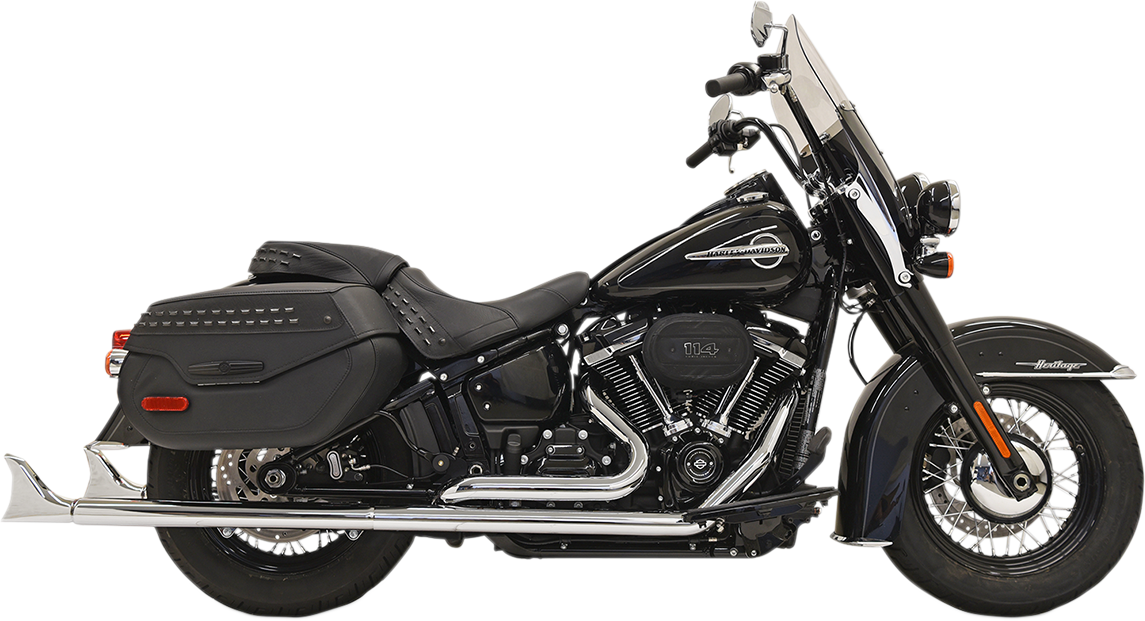 Bassani Xhaust Fishtail True Dual Exhaust System