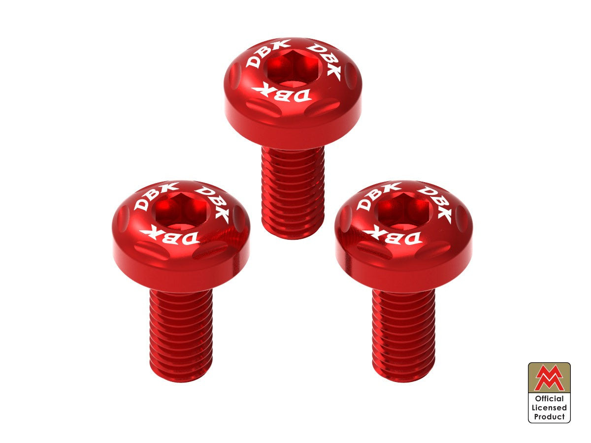 Ducabike DBK KVT59 Moto Morini Swingarm Screw Kit - RED