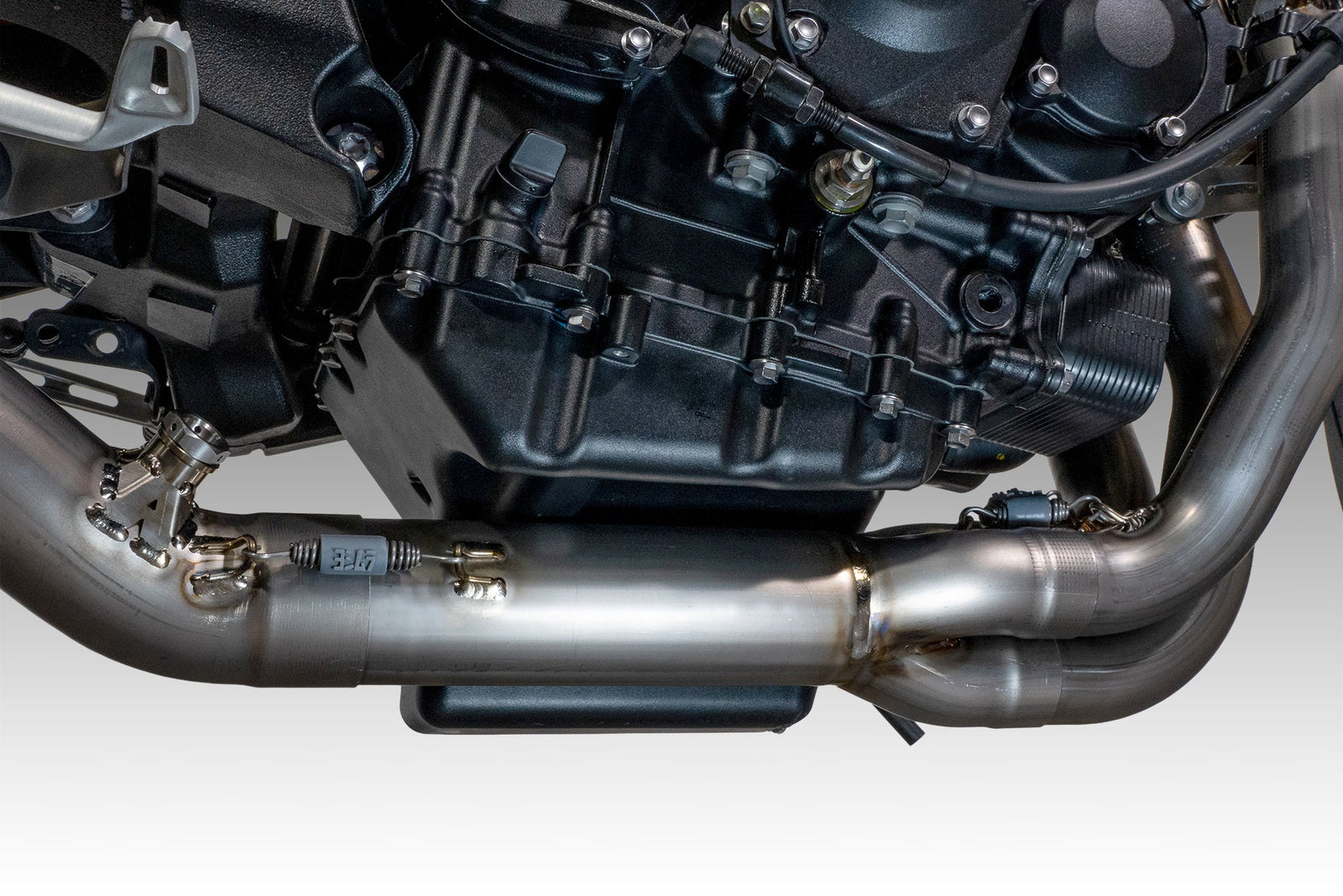 Yoshimura Street Triple 765 23-26 RACE AT2 Titanium Full Exhaust, W/ Titanium Muffler
