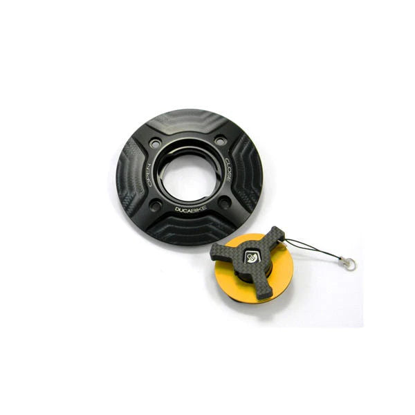 Ducabike DBK TSB04 Gas Fuel Cap With Carbon Fiber Key For Ducati Panigale V4 V4S V4R