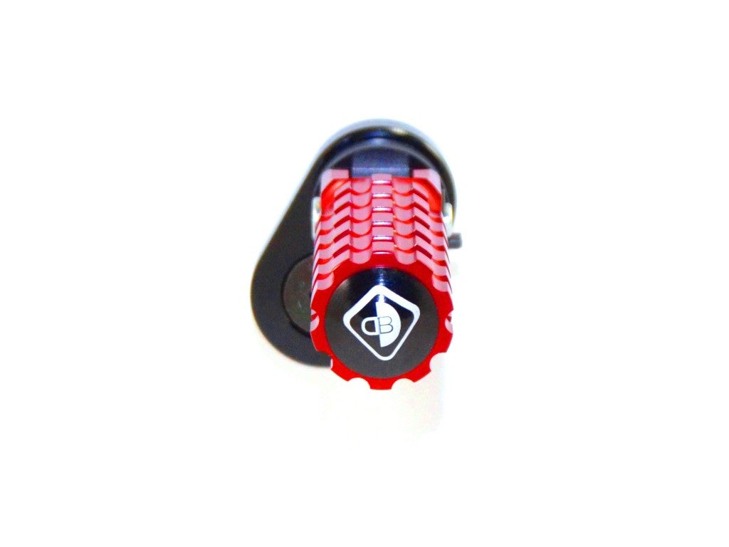 Ducabike DBK PPSCRA01 Adjustable Foot Pegs Scrambler - RED
