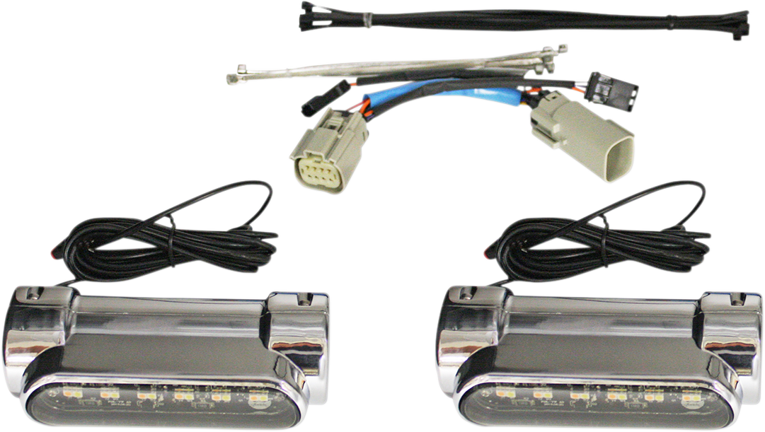 Custom Dynamics Engine Guard Light - Chrome - Trike