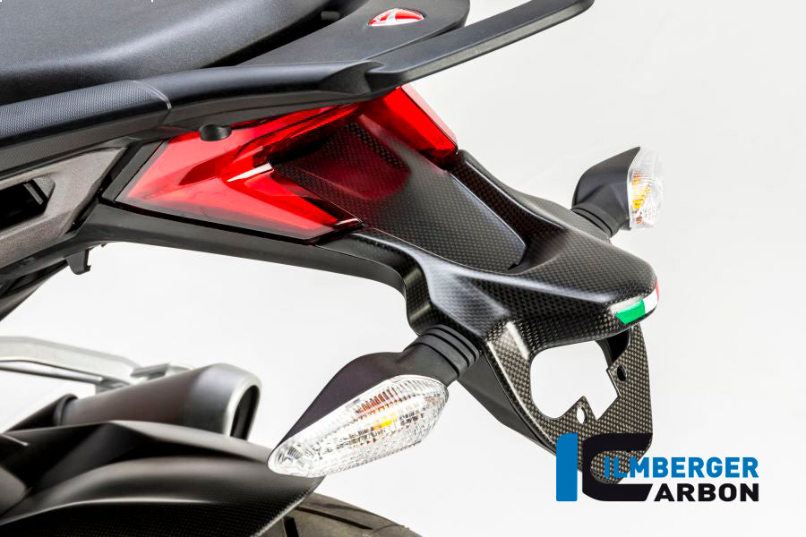 Ilmberger Carbon License Plate Holder Surface Ducati MTS 1200 2015 - Matte