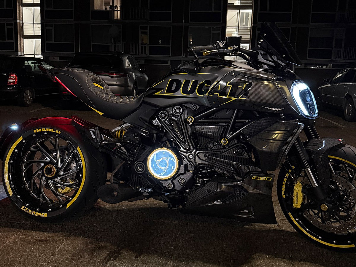 Ducabike DBK KAGL03 Evo LED Transformation Kit For Clear Clutch Cover