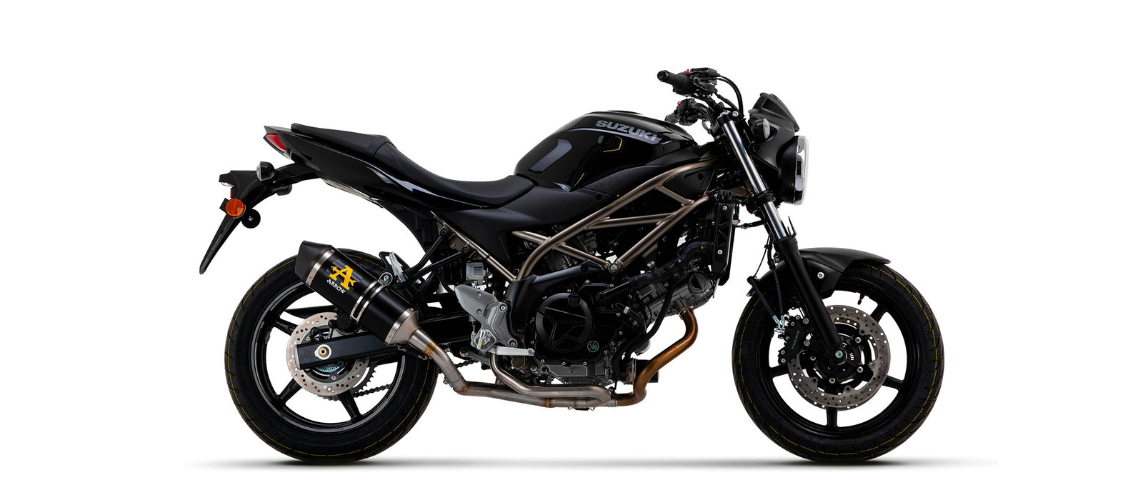 Race-Tech Aluminium Dark" Slip On With Carbon End Cap"