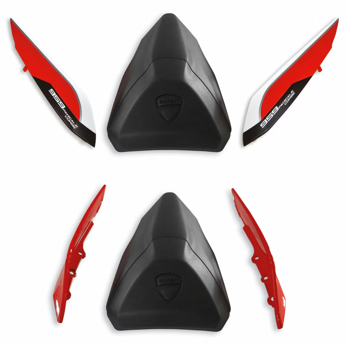 Ducati Performance Passenger Seat Cover In Plastic Fibre