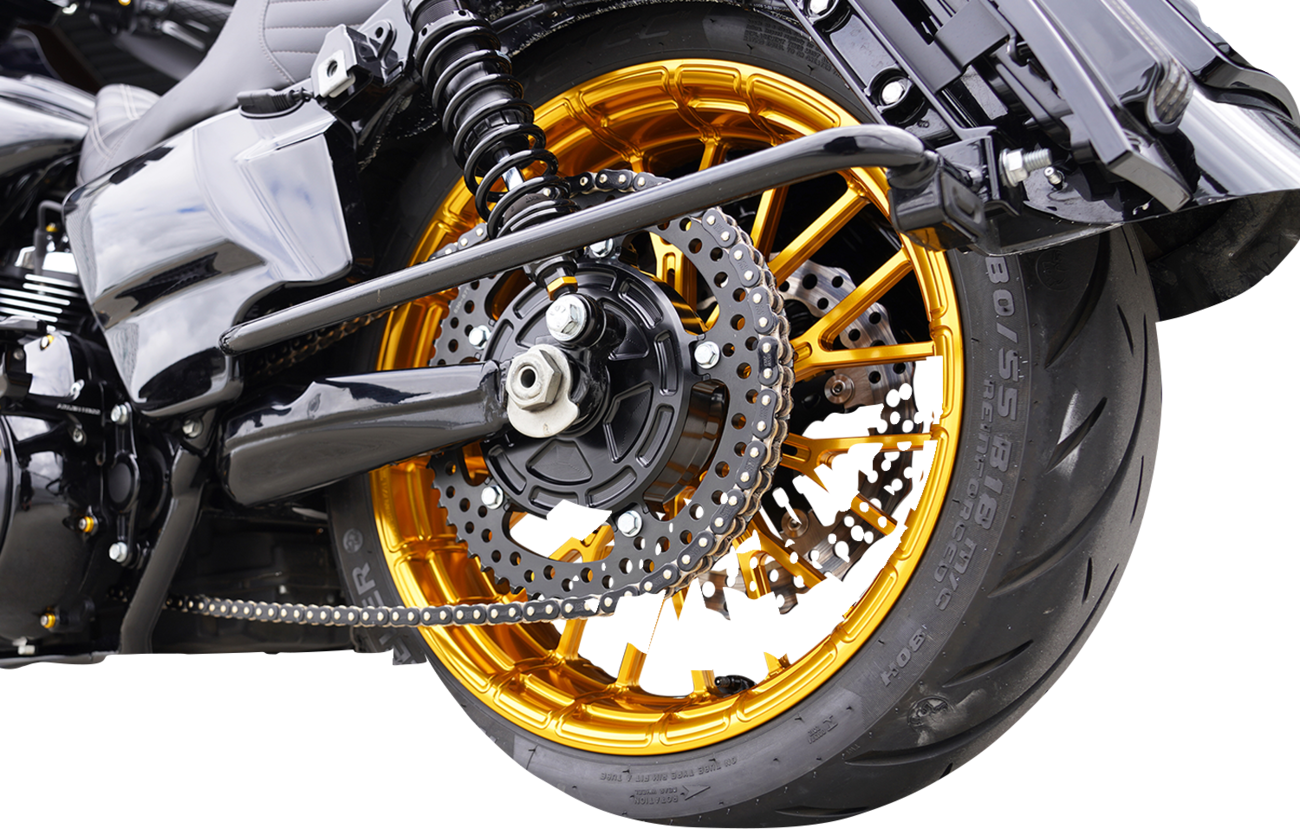 Arlen NESS Chain Drive Kit - 27/57 Tooth - Black - FLT/FLH