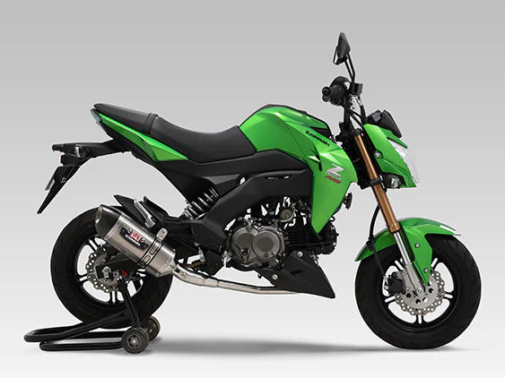 Yoshimura Z125 Pro 17-24 Jmca Race R77 Stainless Full System W/ Titanium Sleeve And Carbon End Cap