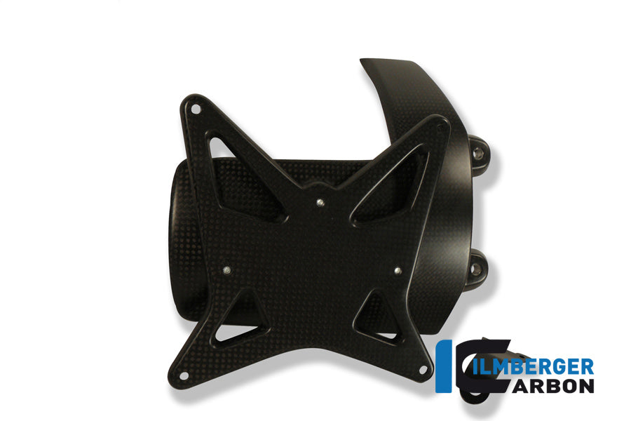 Ilmberger Carbon License Plate Holder Incl. Chain Guard Carbon