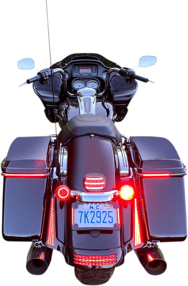 Custom Dynamics LED Rear Turn Signal Insert - Red - 1157