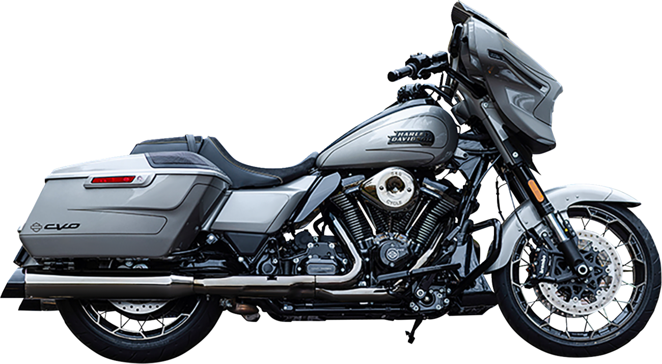 S&S Cycle 4-1/2" MK45 Performance Slip-On Mufflers - Lava Chrome - 50-State