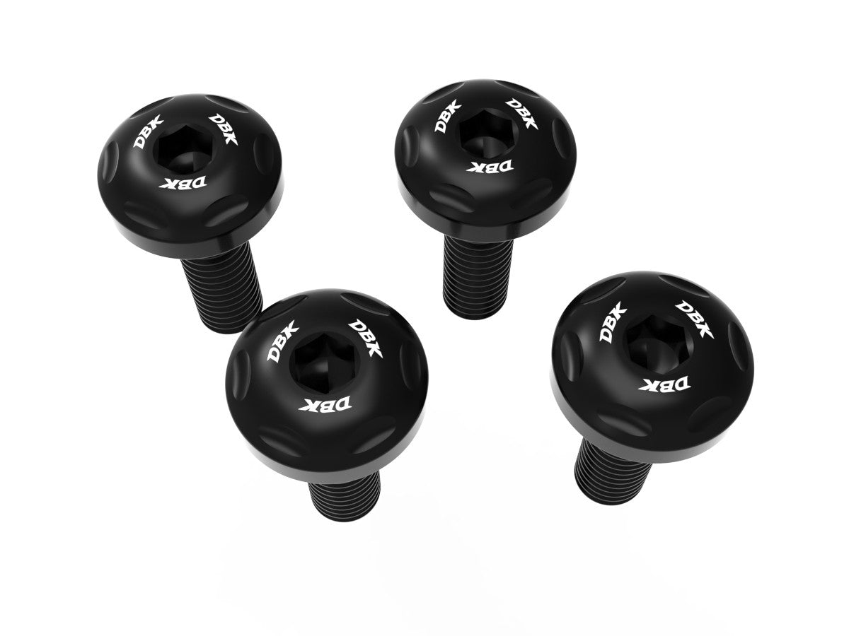 Ducabike DBK KVT106 Front Fender Screws Kit - Black