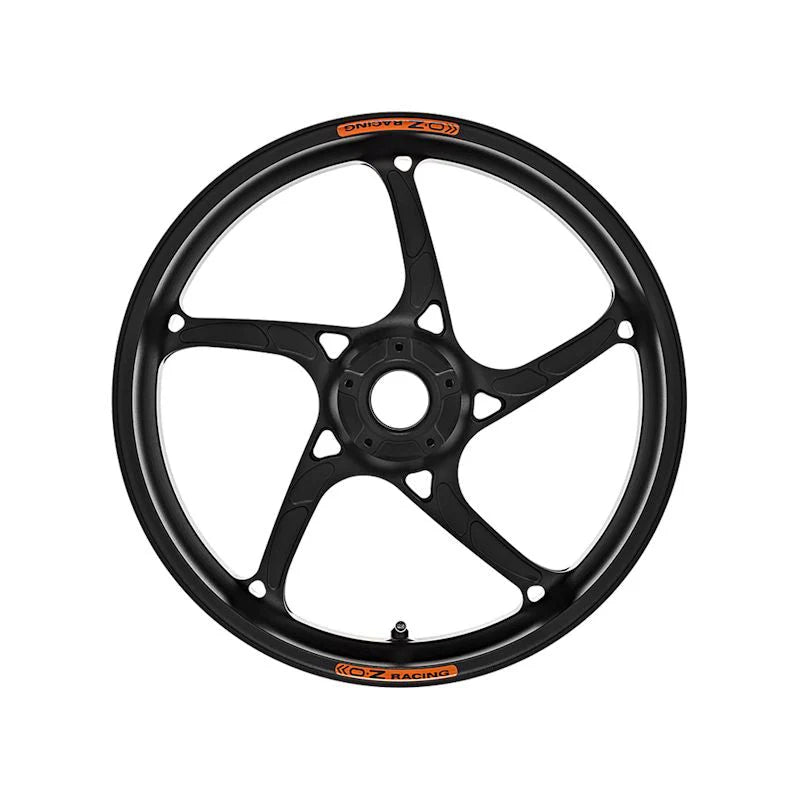OZ Racing Piega R Forged Aluminum Wheel Set Anodized Black For Yamaha R1 / R1S / R1M