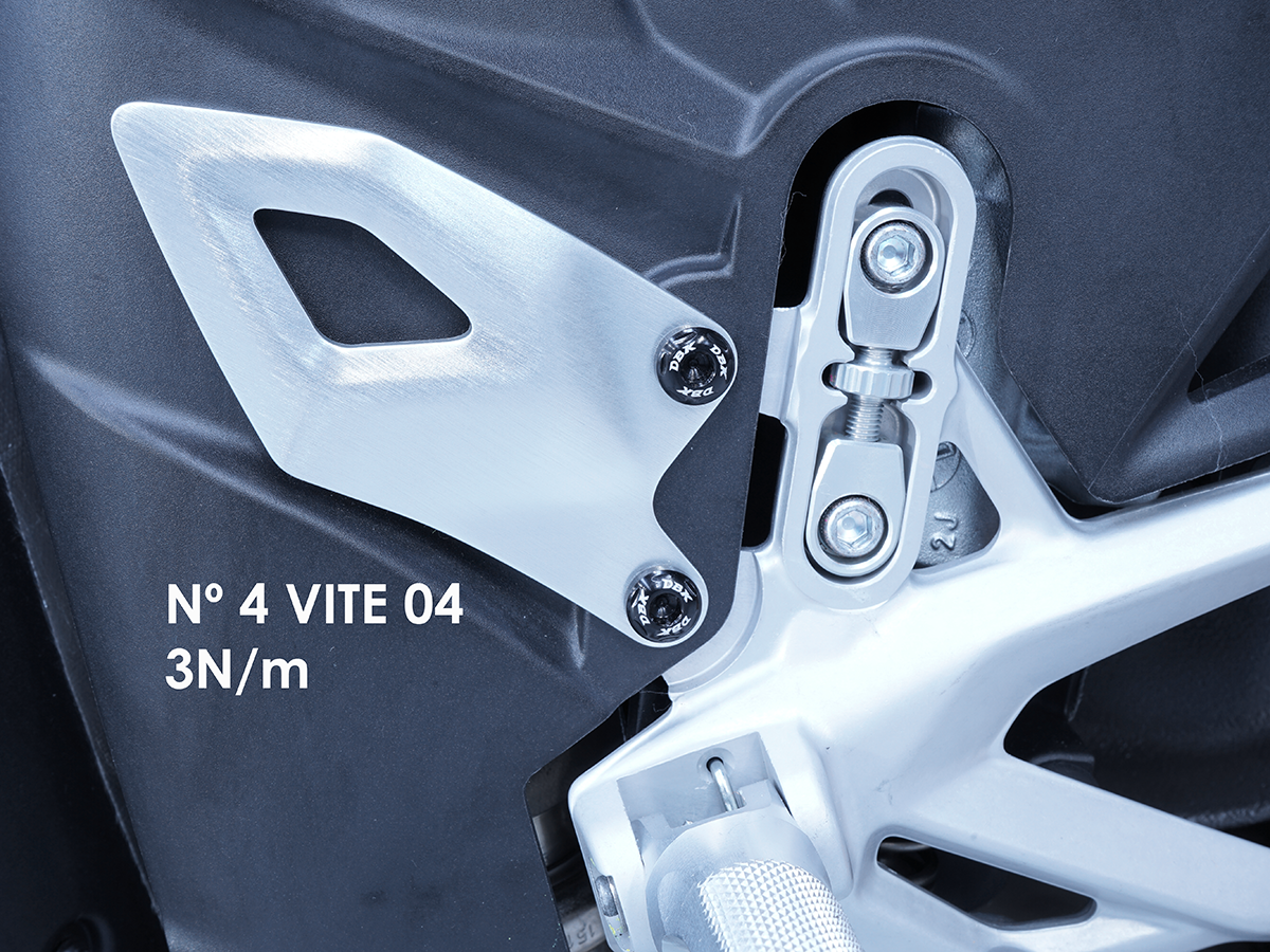 Ducabike DBK KVT103 Panigale V4 MY 2025 Heel Guards Screws Kit