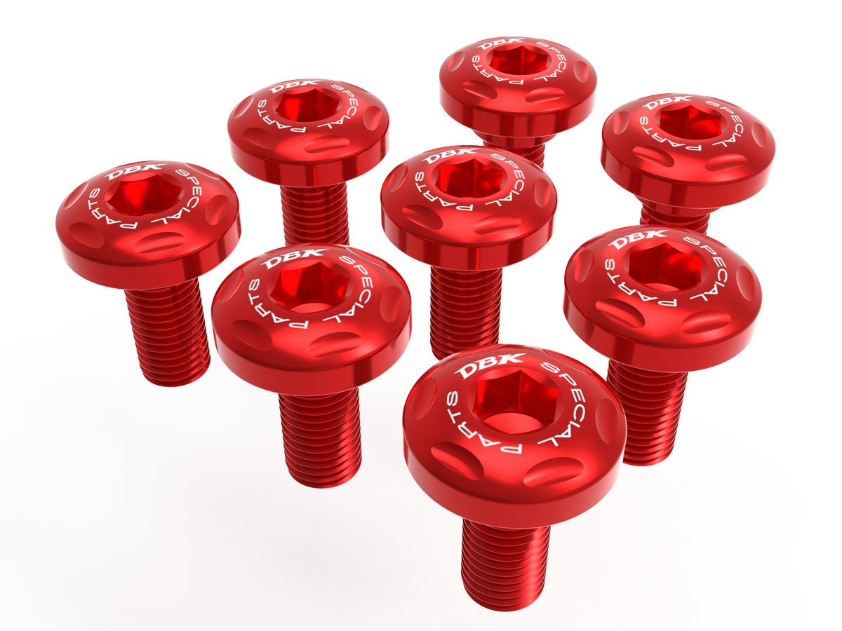 Ducabike DBK KVT66 BMW R1300GS Rear Side Panel Bolt Kit - RED