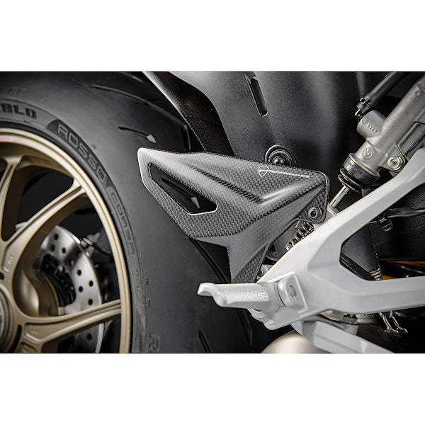 Ducati Performance Carbon Fiber Heel Guard Set For Panigale V4 V4S