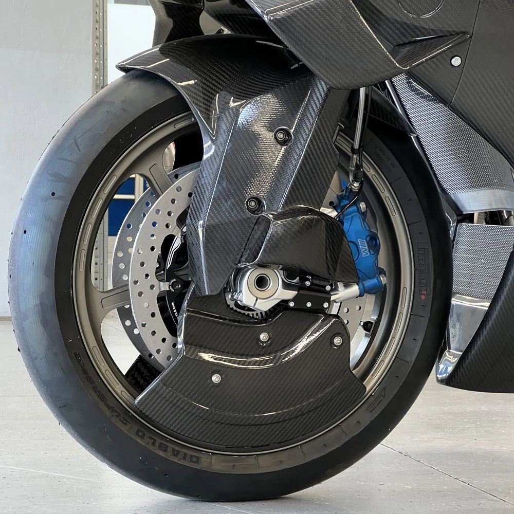 Alpha Racing Carbon Fiber Aero Disc Covers For BMW S1000RR M1000RR