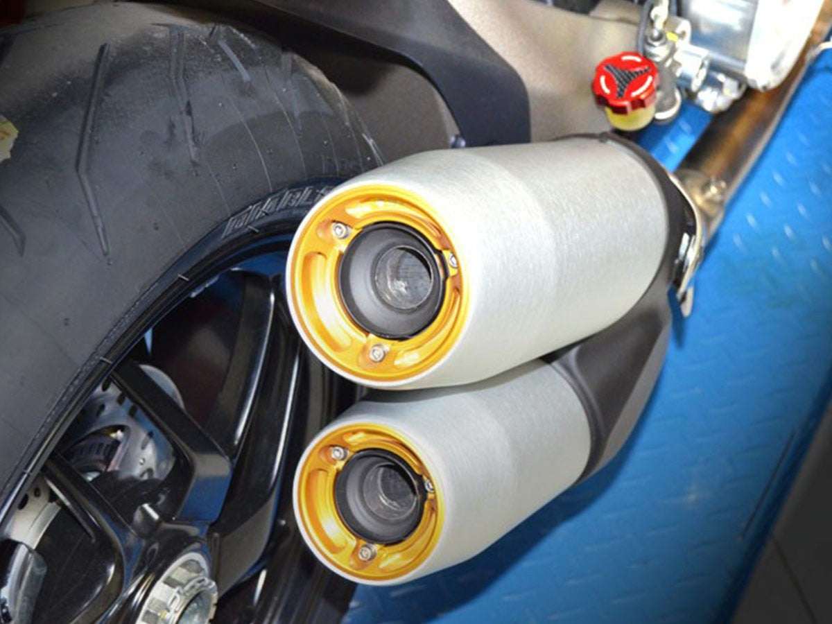 Ducabike DBK FSM01 Bottom Exhaust Monster 1200 - GOLD