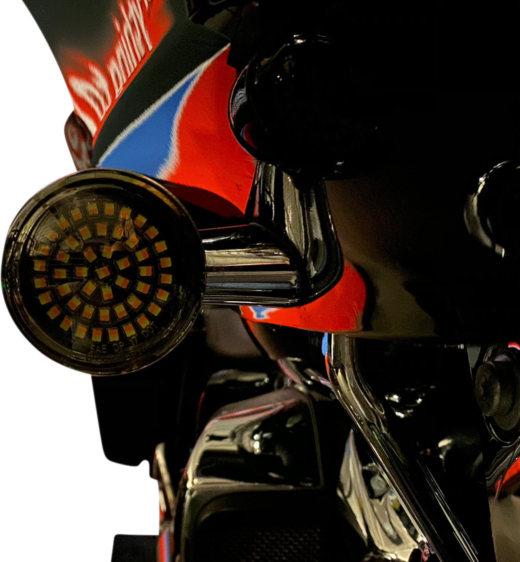 Custom Dynamics Amber/White LED Turn Signal Inserts