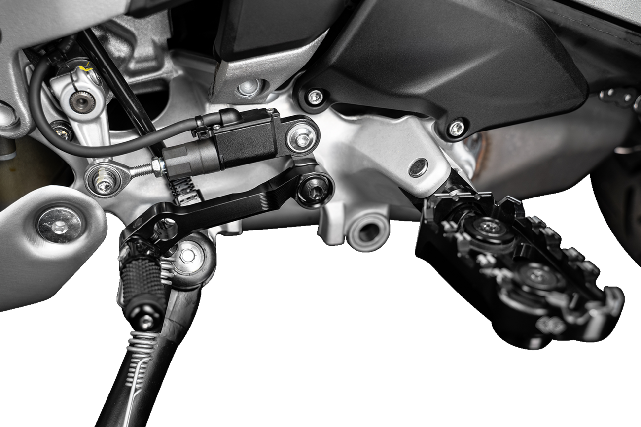 Gilles Tooling Tech-X Enduro Foot Pegs - Driver - Black