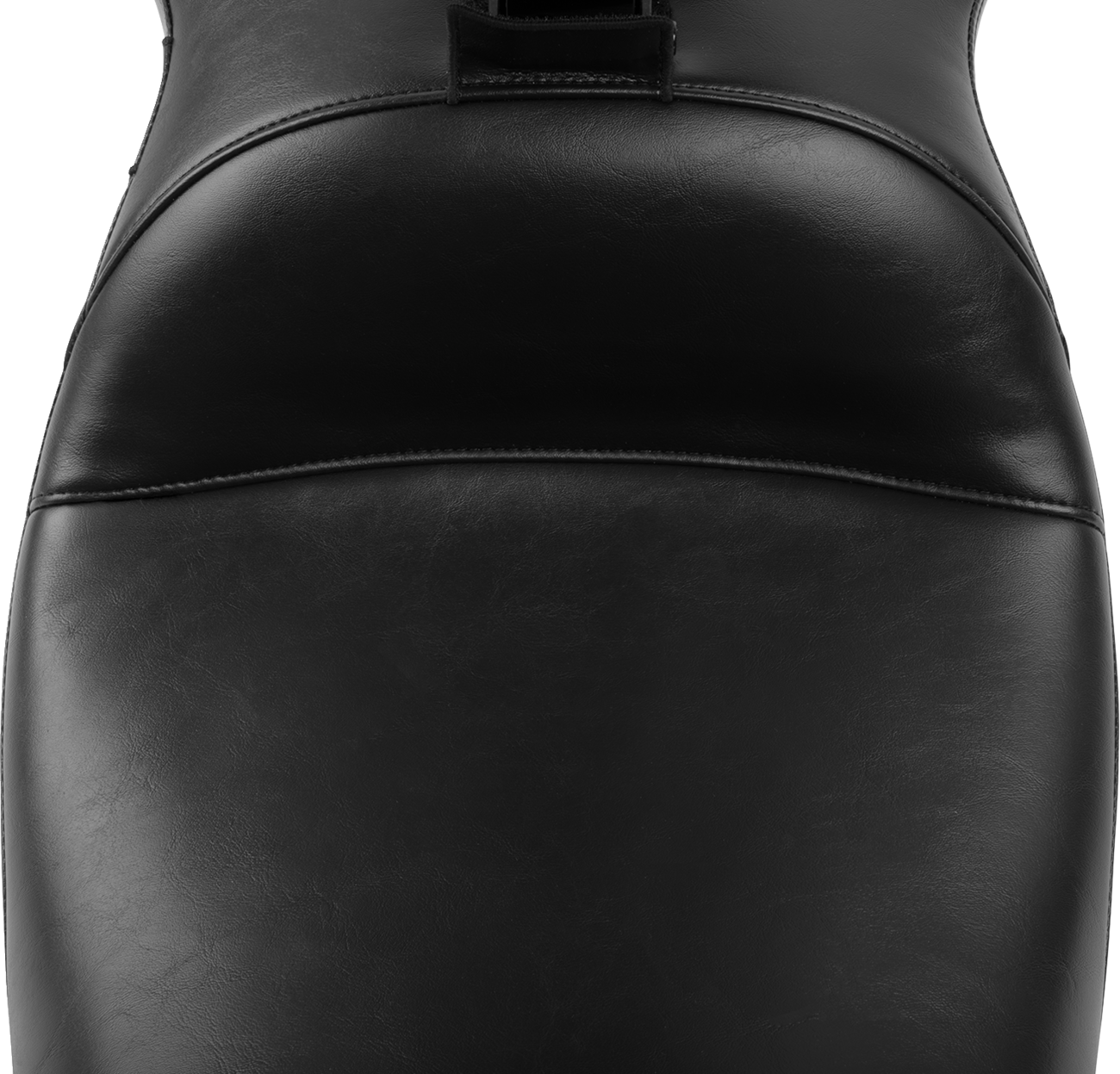 Le Pera Maverick Seat - With Backrest - Smooth - Black - FLH/FLT '23-'25