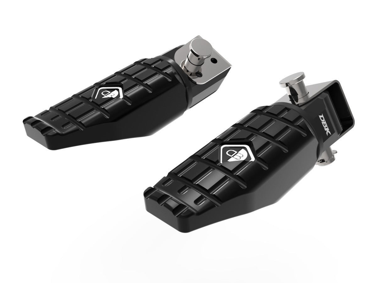 Ducabike DBK KPDM09 BMW R1300GS Sport Passenger Footpegs Kit - BLACK